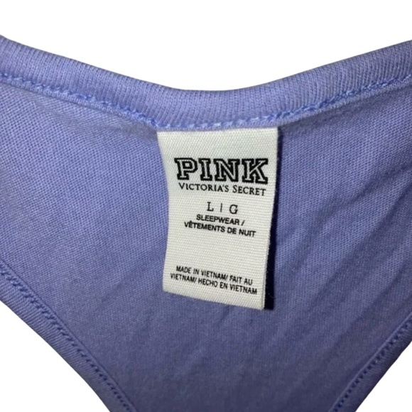 L | Periwinkle Sleep Tank - Picture 3 of 3